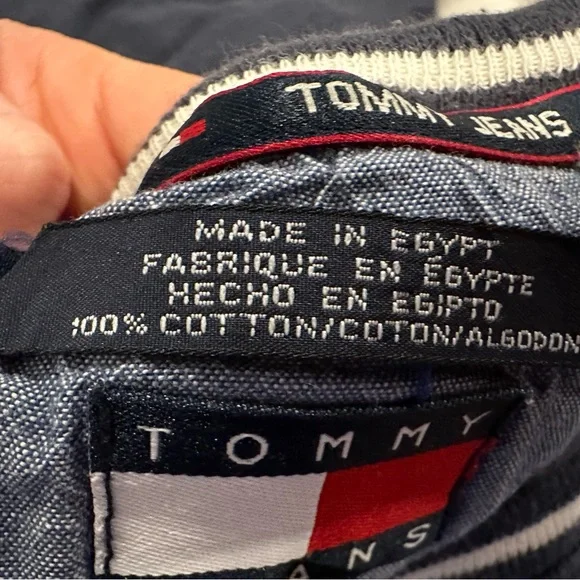 Tommy Jeans Vintage VTG Logo Short Sleeve Shirt XXL - Picture 5 of 8